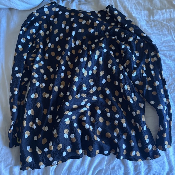 Masai Clothing Kala Ginger Spot Print Blouse | Viscose | Large - Picture 7 of 11